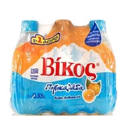 ΒΙΚΟΣ 6*330ml ΠΟΡΤΟΚΛΑΔΑ 5+1ΔΩΡΟ ΧΩΡΙΣ ΑΝΘΡΑΚΙΚΟ
