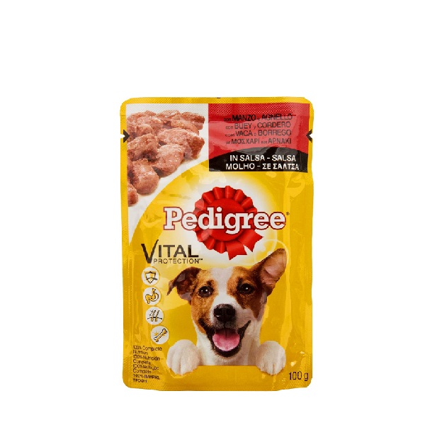 PEDIGREE 100γρ ΦΑΚΕΛΟ ΜΟΣΧΑΡΙ ΣΕ ΖΕΛΕ